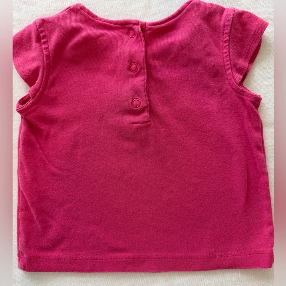 Gymboree Spring Fun Sweet Lollipop Tee and Seersucker Cropped Pants 12-18 mos